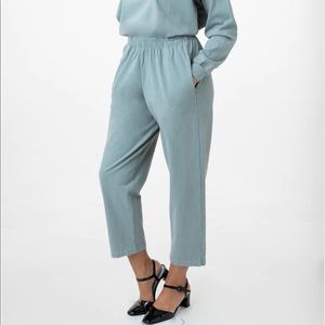 Los Angeles Apparel-Heavy Jersey Garment Dye Casual Pants